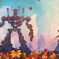 秋と少女とロボッと 2枚目