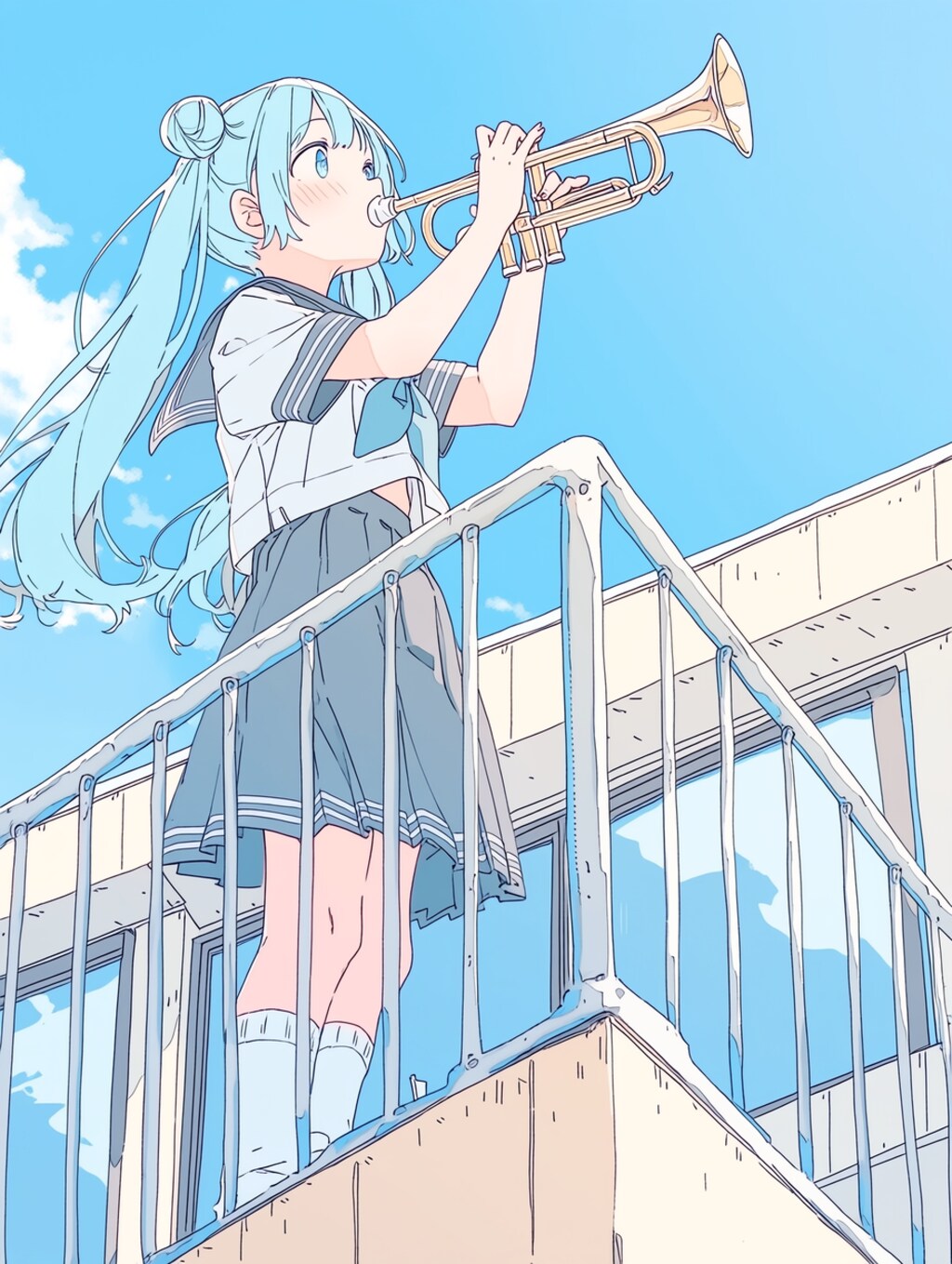 トランペットガール