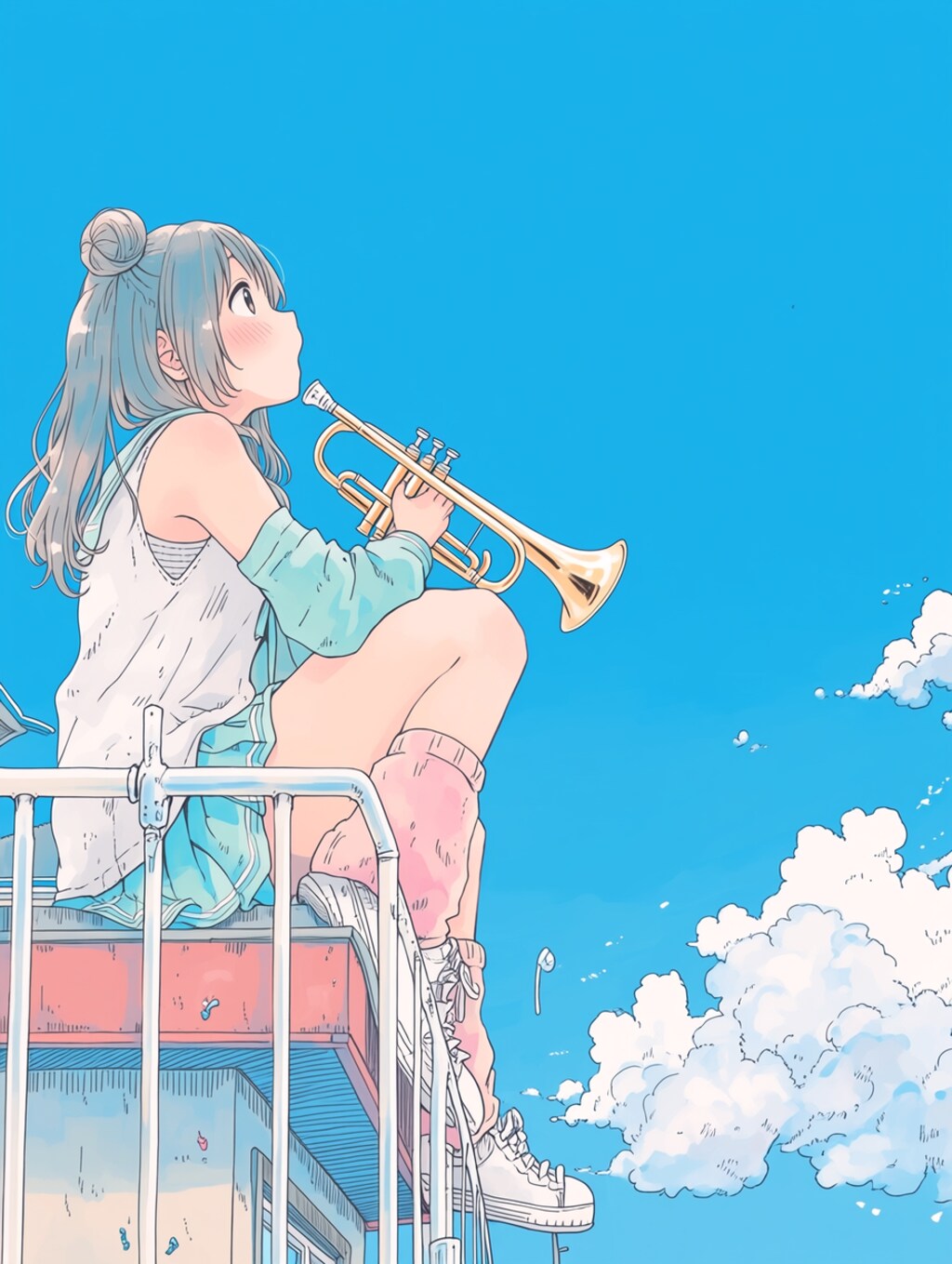 トランペットガール