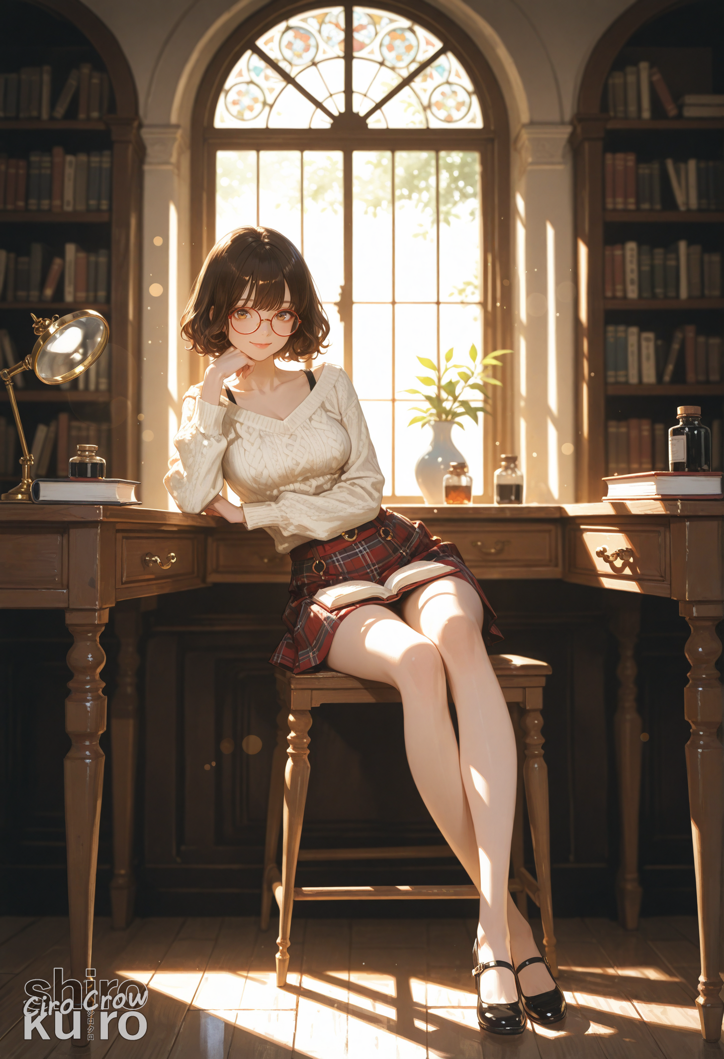 今日の眼鏡さん | の人気AIイラスト・グラビア