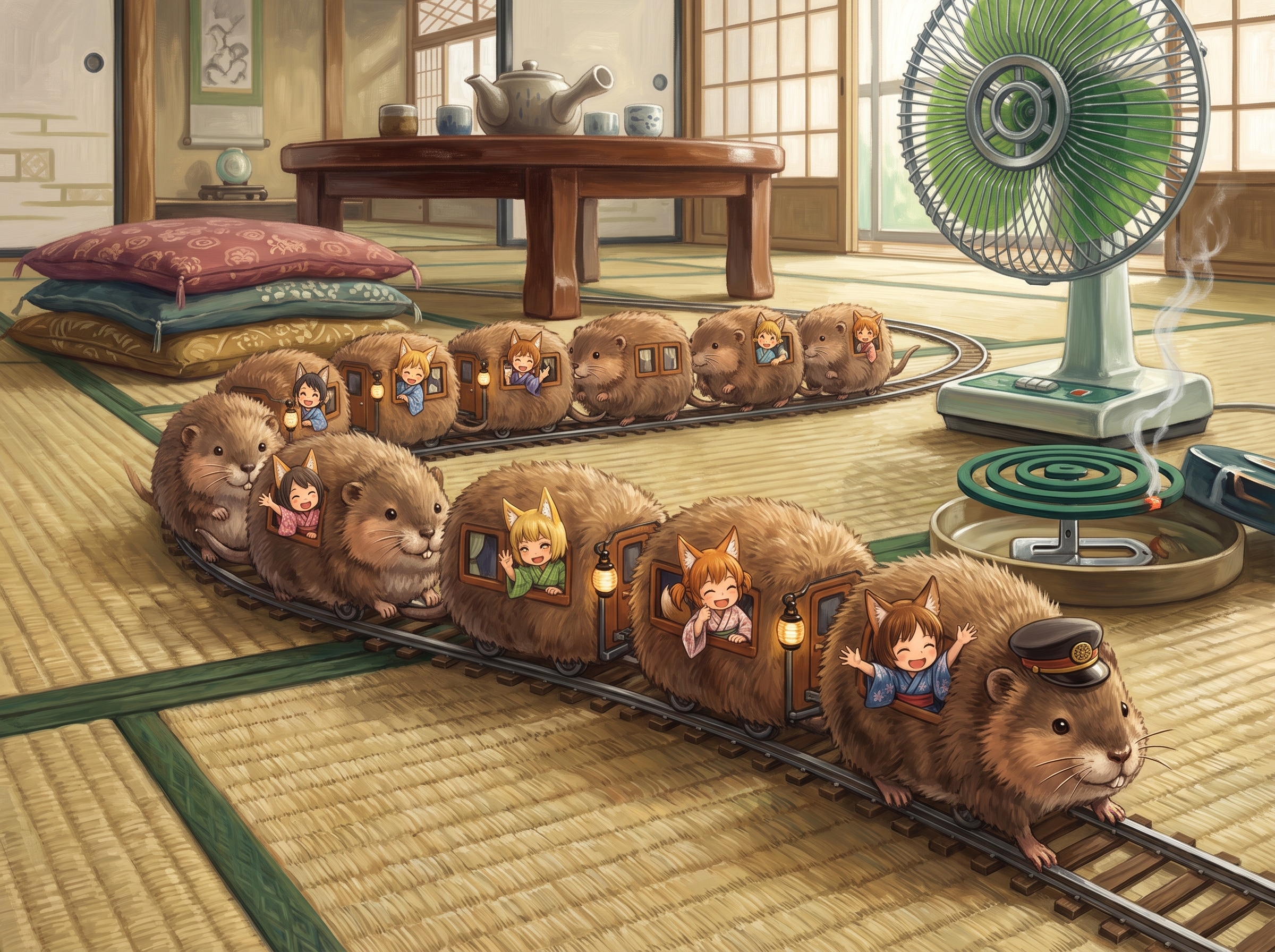 ジャコウネズミ列車