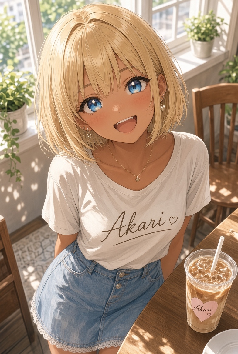 もし妹が金髪ギャル（アカリ）なら | の人気AIイラスト・グラビア