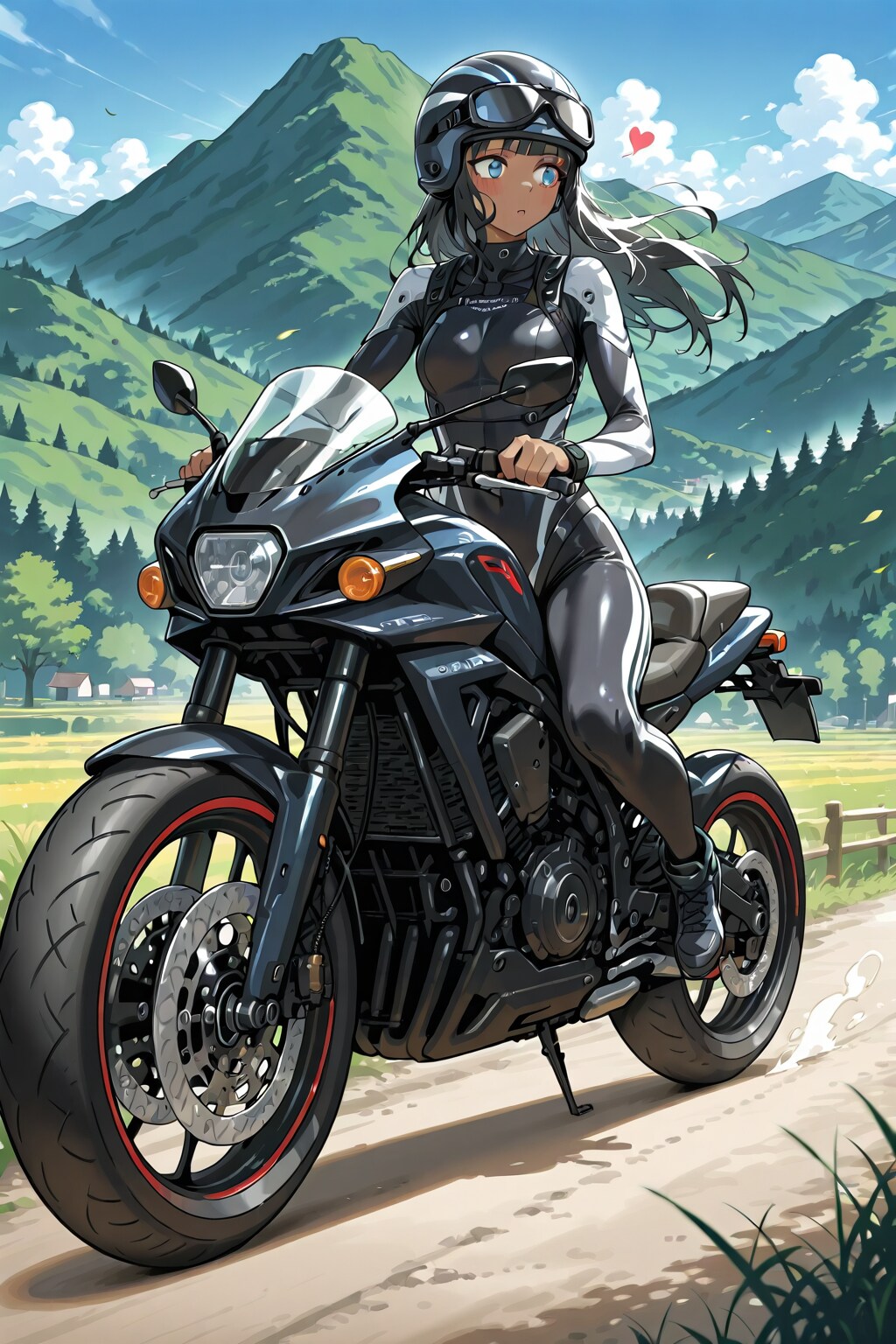 バイク好きな彼女
