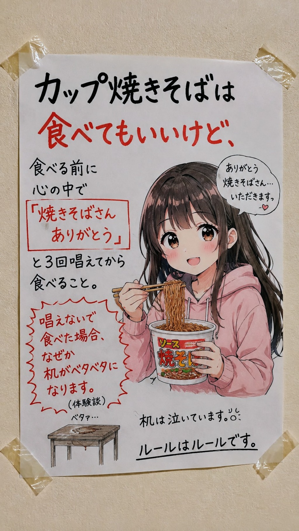 今日の貼り紙68