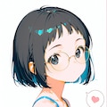 すくぅるおでこめがねちゃん水着 3枚目
