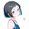 すくぅるおでこめがねちゃん水着 7枚目