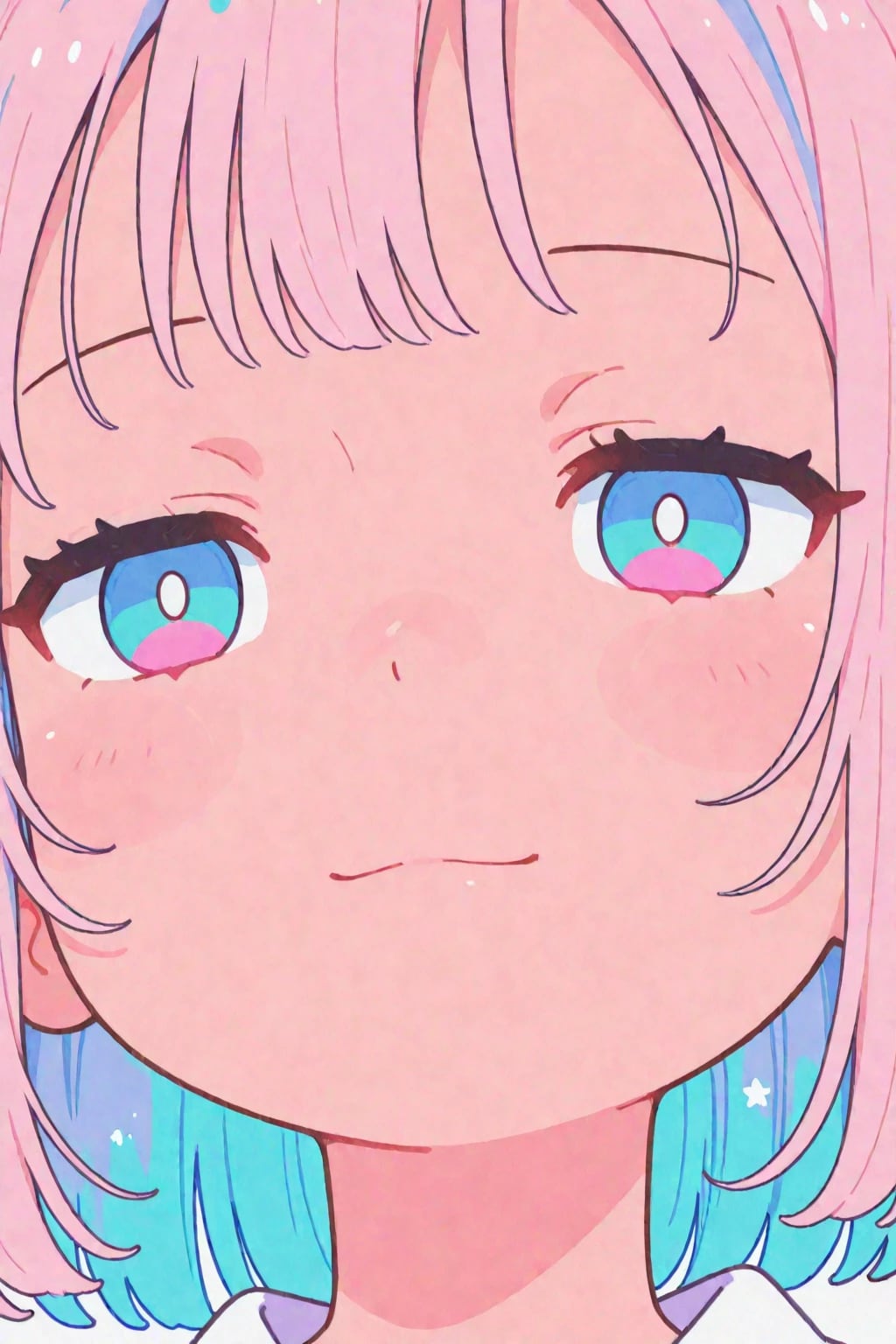 顔アップ