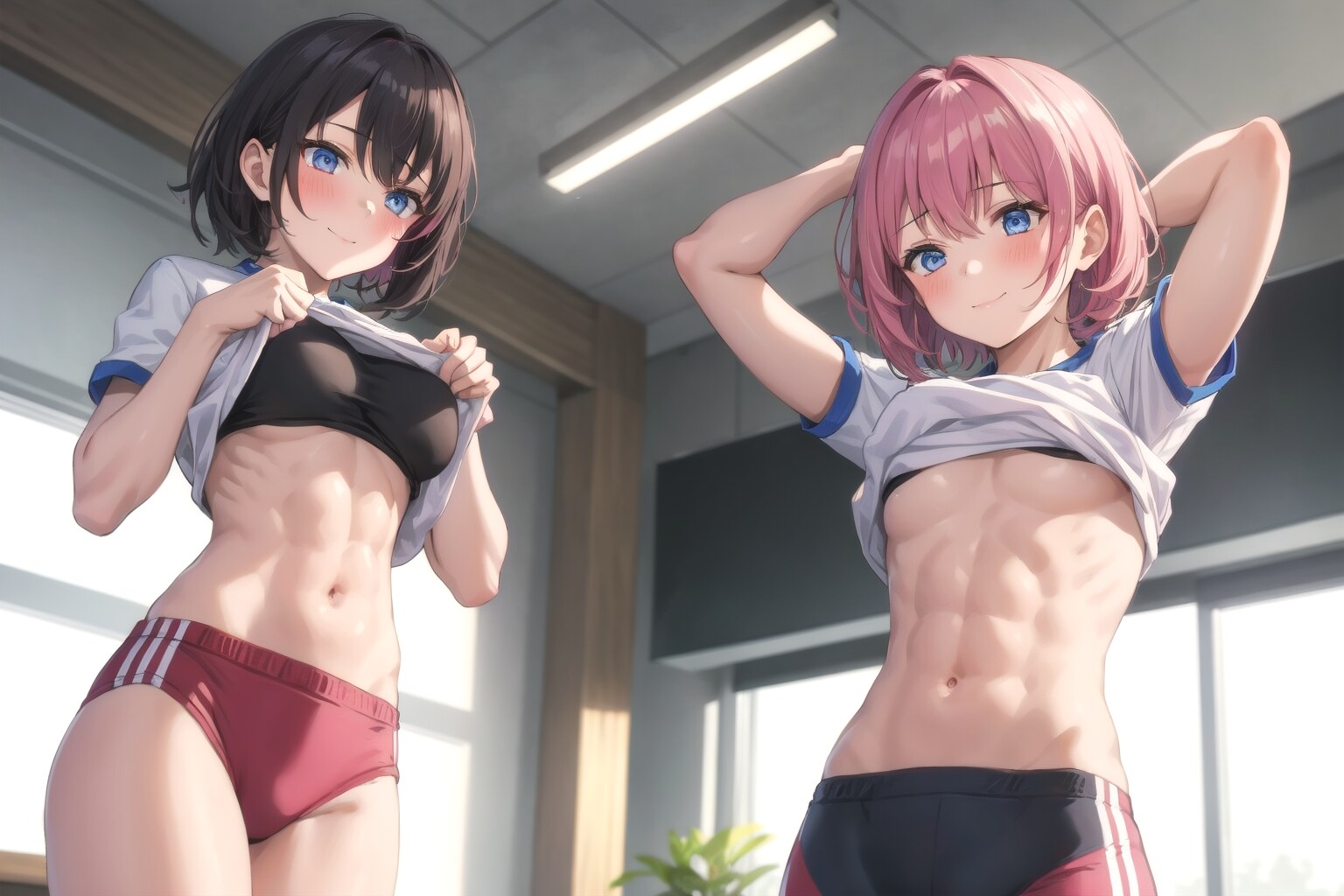 ねえねえ！どっちが割れてる？