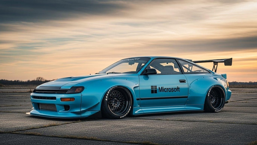 マイクロソフトセリカクーペ