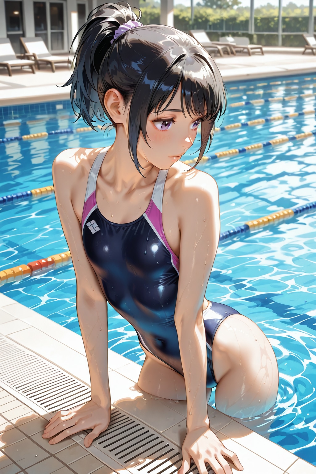 競泳女子