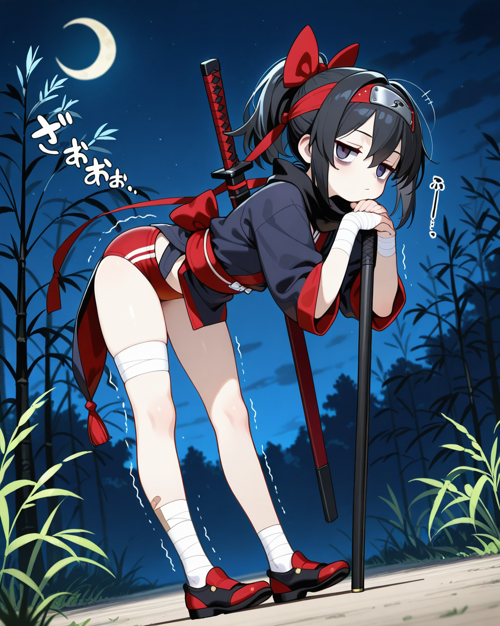 具合の悪そうな忍ルマ