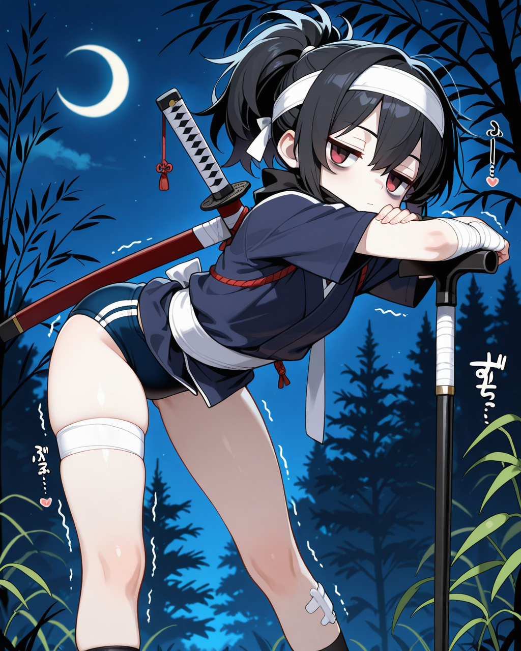 具合の悪そうな忍ルマ