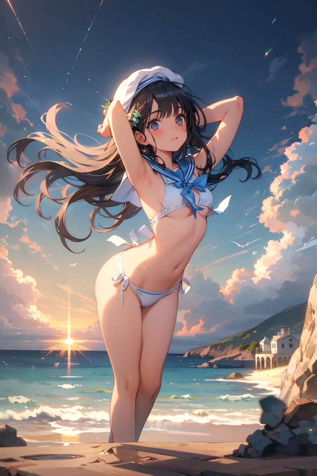 ３「マジックアワーの海」