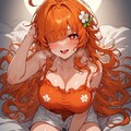 午後〜夕方くらいのオレンジ髪ちゃん 7枚目