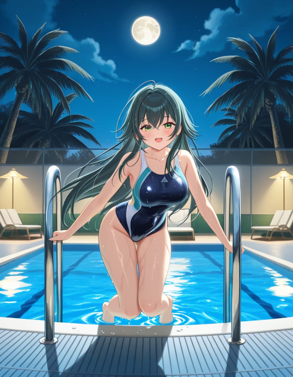 競泳水着の手毬