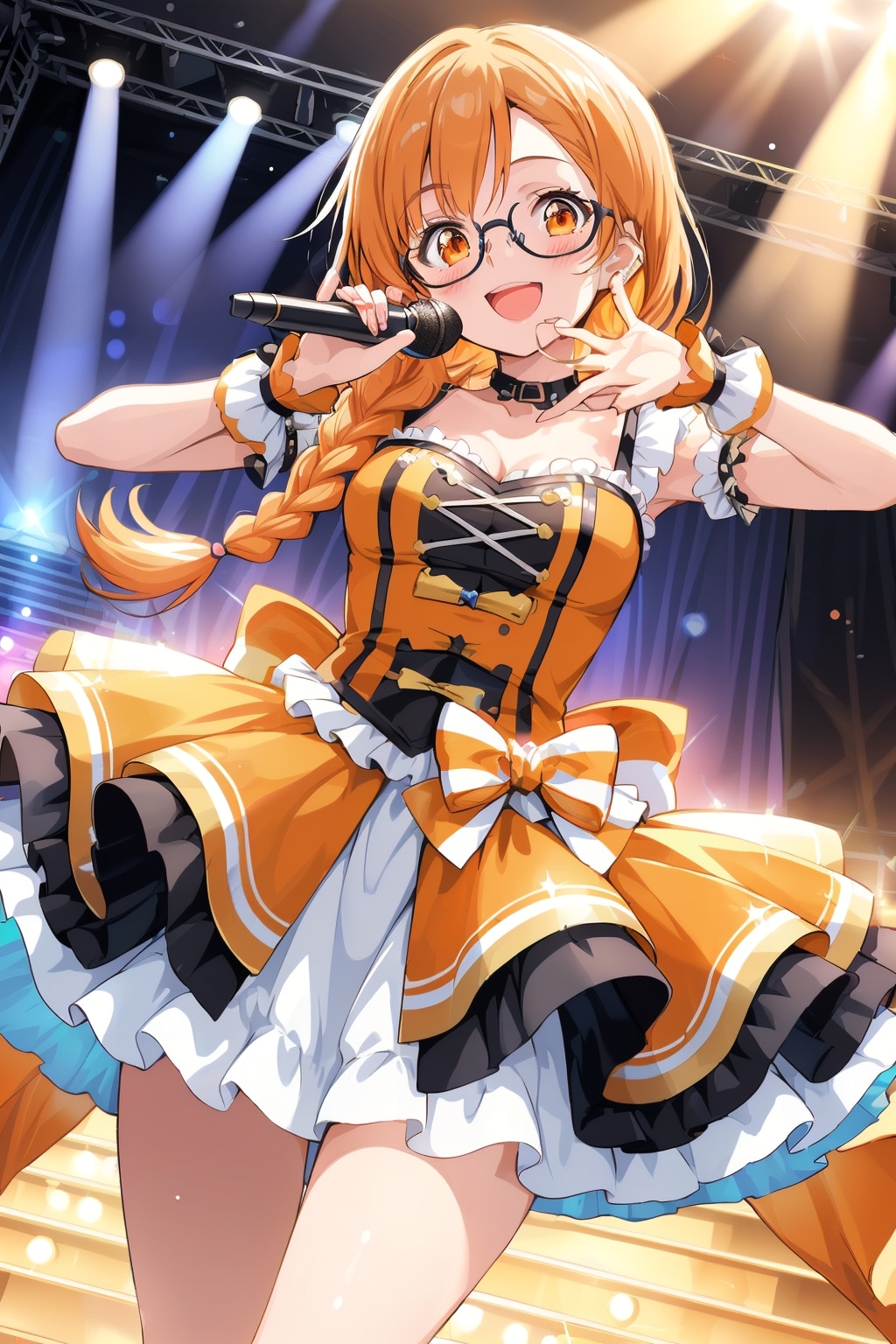 MIRAGEちゃんのアイドルステージ・眼鏡三つ編みも添えて