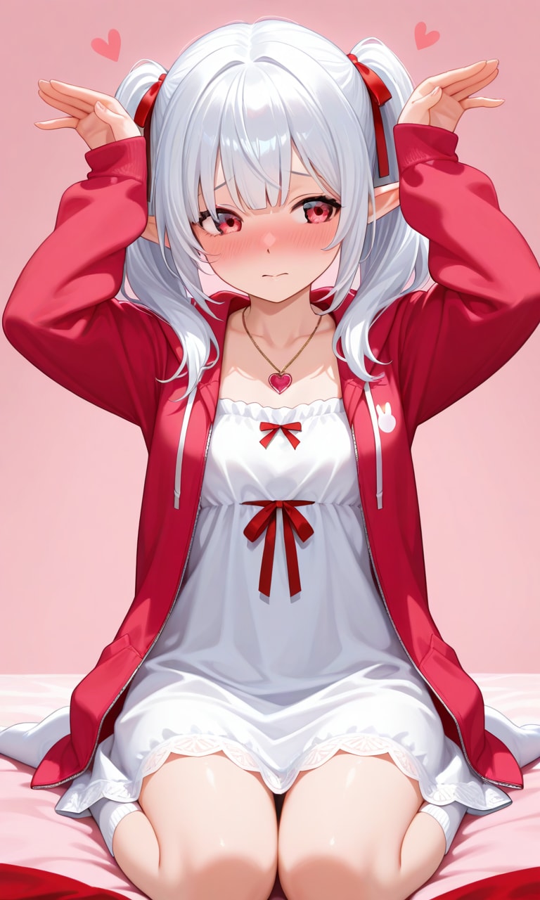 40、朝起こしに来たシロネさん | の人気AIイラスト・グラビア
