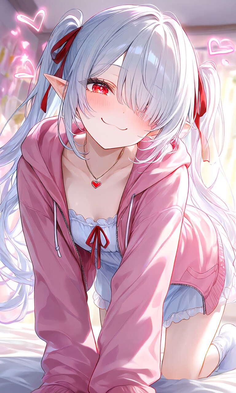 朝起こしにきたシロネさん3