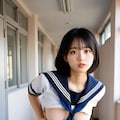 廊下の女子高生シリーズコレクション002(改訂版)　Model №006 007 008 009 010 8枚目