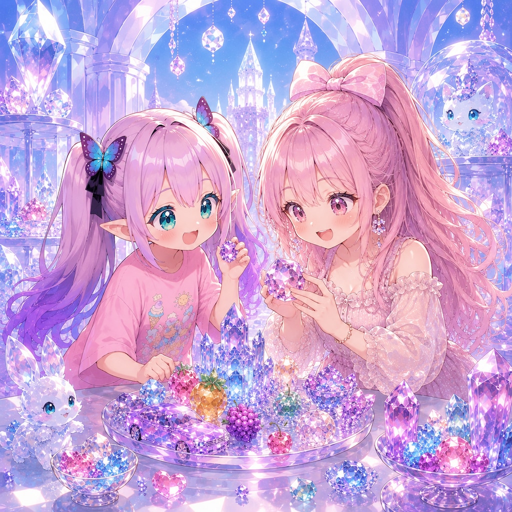 すみれちゃんの世界に行ってみた♡　ver.落果ちゃん
