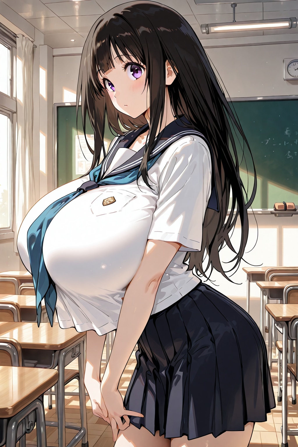 千反田える | の人気AIイラスト・グラビア