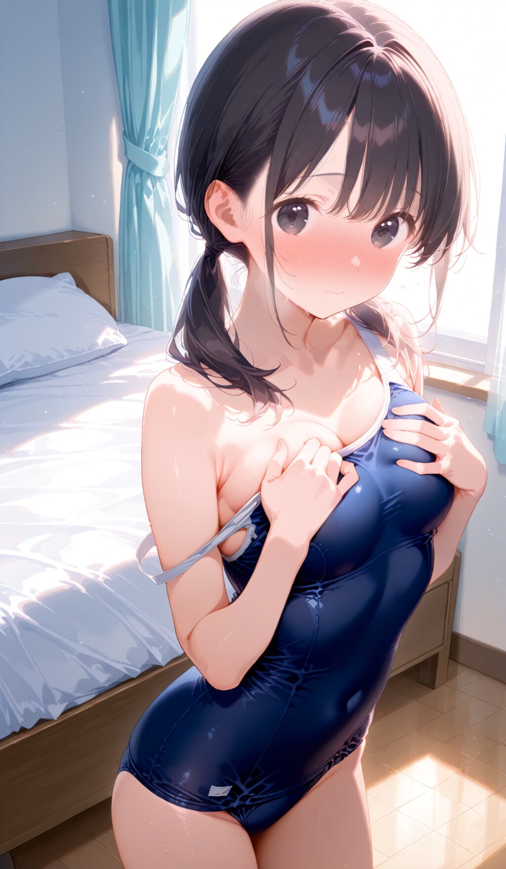 久しぶりのスク水♪