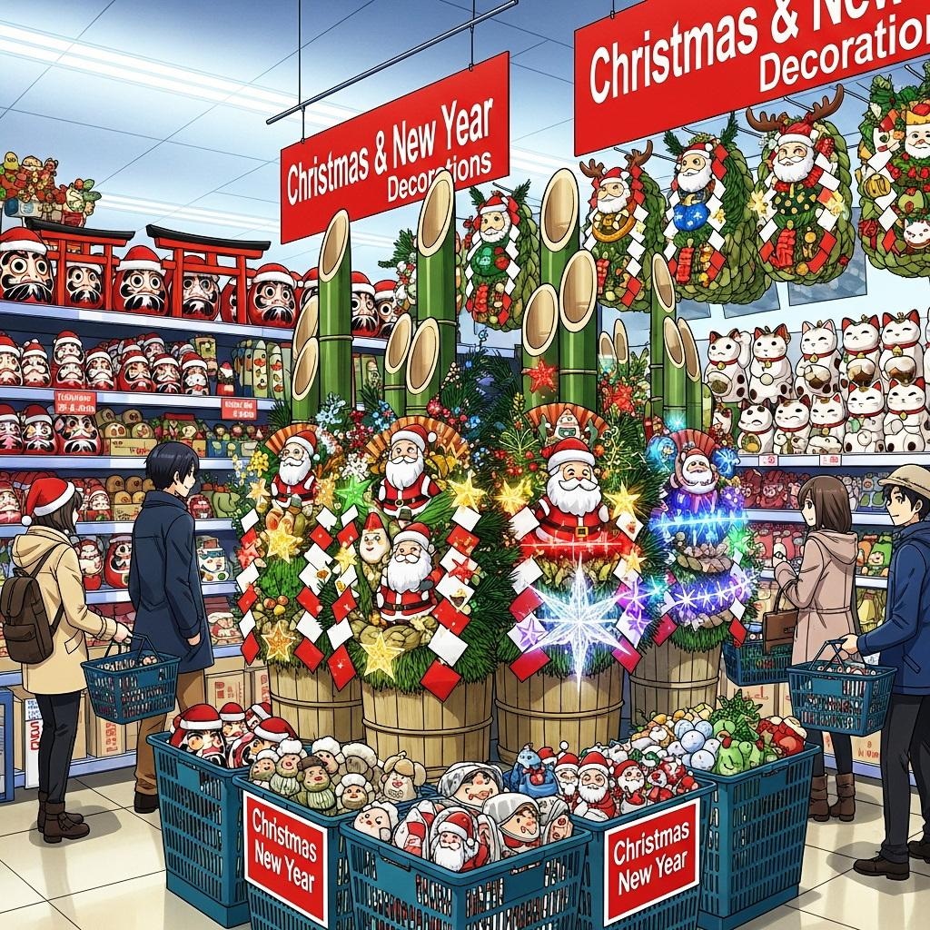 クリスマスとお正月をひとつに！