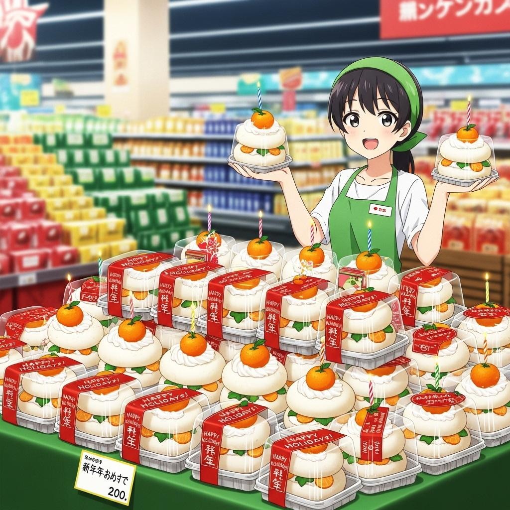 クリスマスとお正月をひとつに！