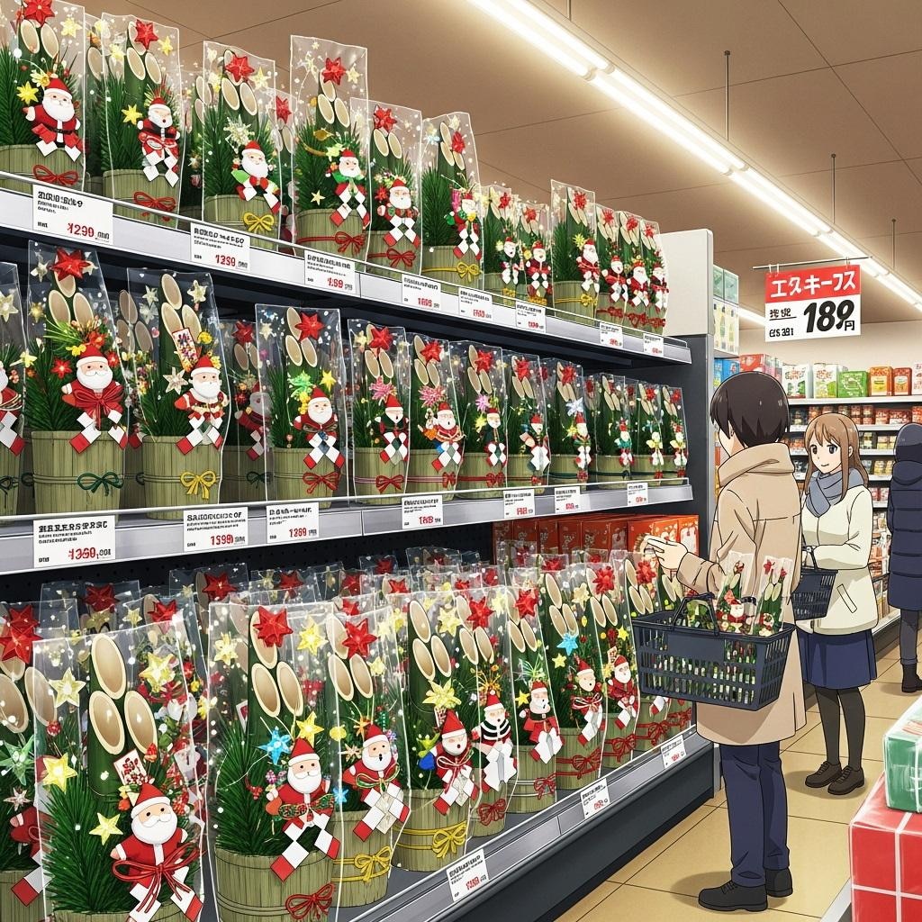 クリスマスとお正月をひとつに！