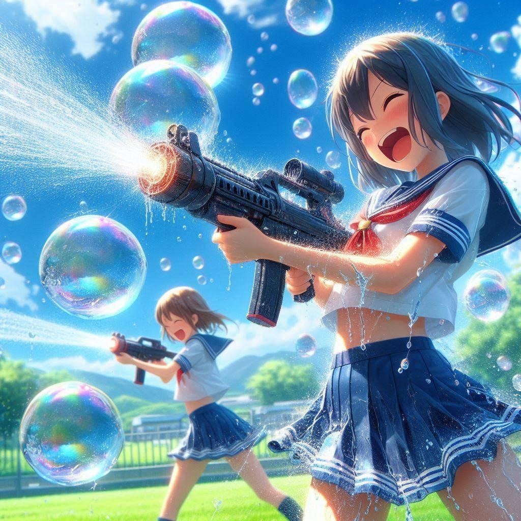 ５ 太陽がいっぱい 水遊び