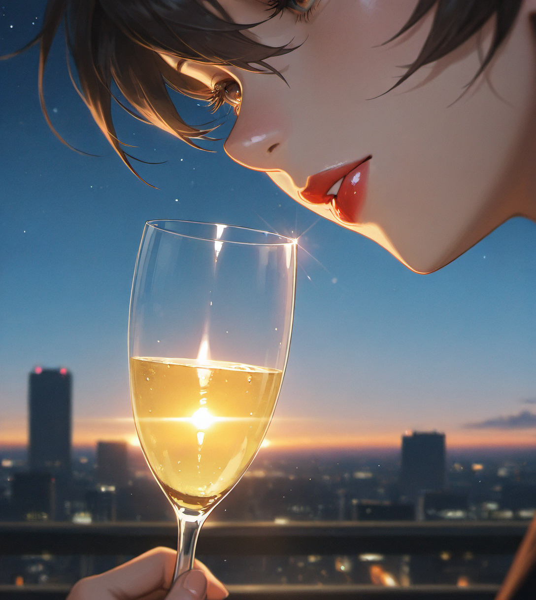 夕陽 | の人気AIイラスト・グラビア