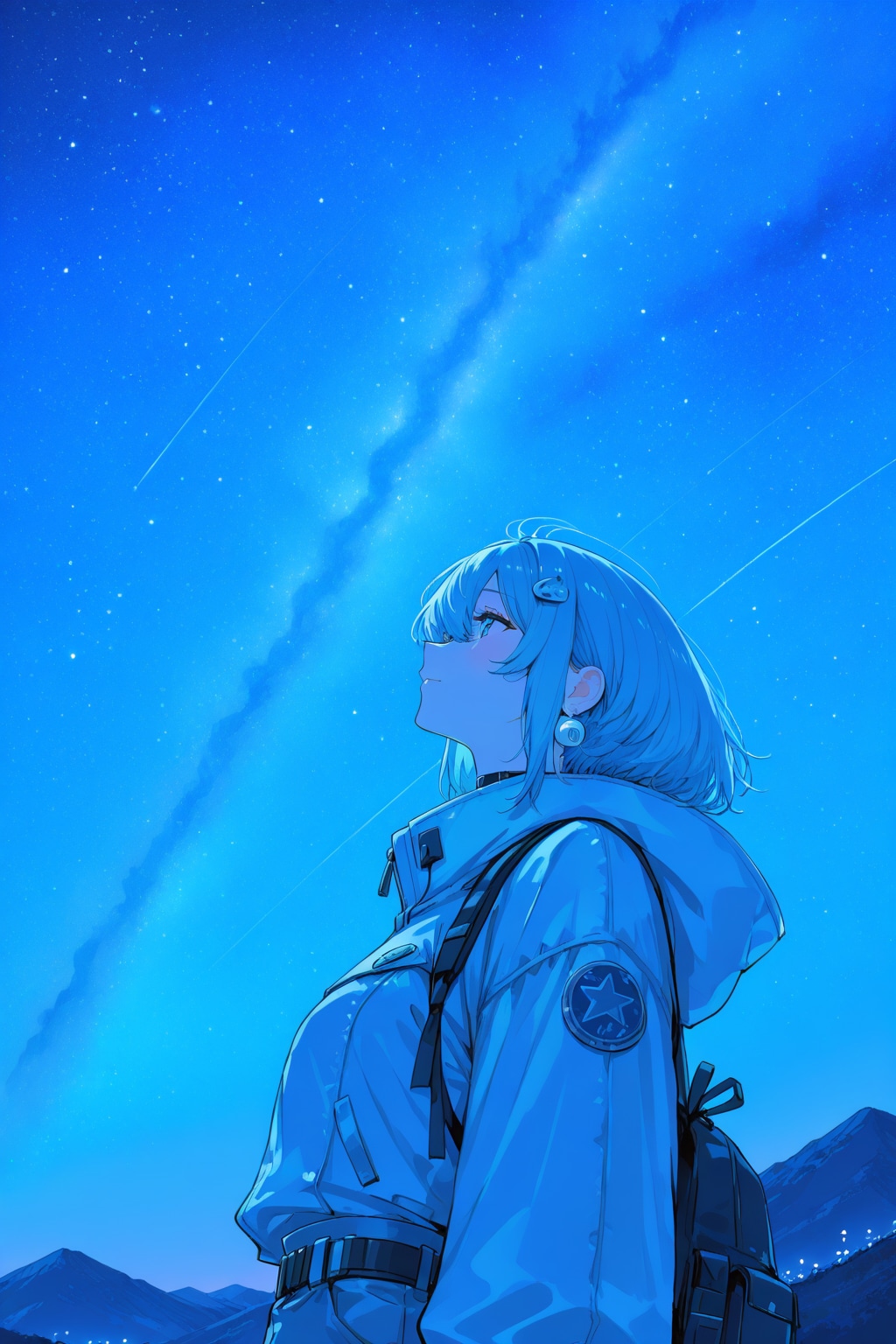 APRICOTで天の川と山ガール