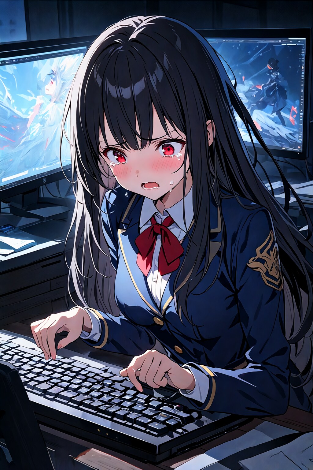 クライングタイピング