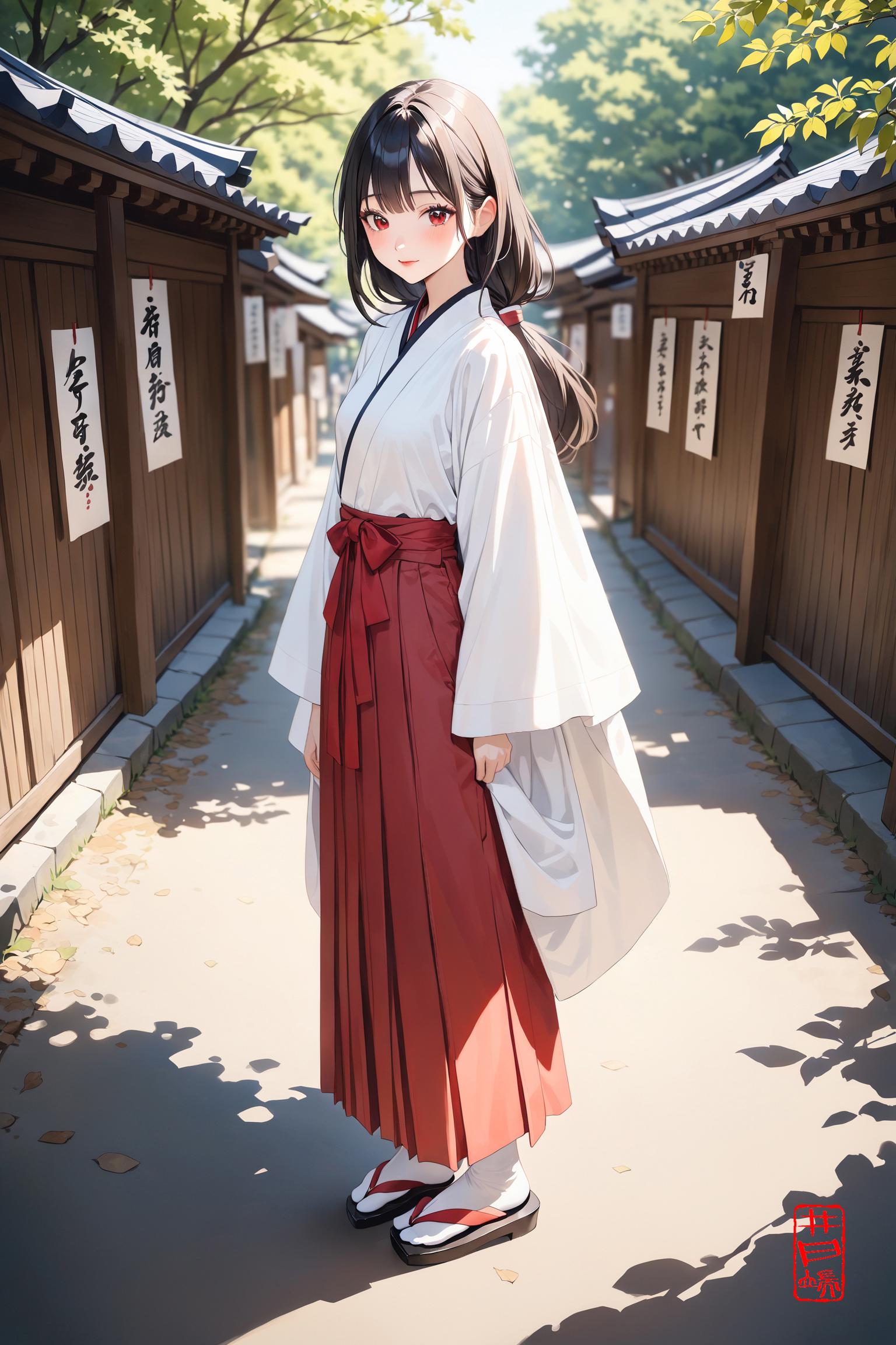 ここから先は神域のため立ち入り禁止です。 | の人気AIイラスト・グラビア