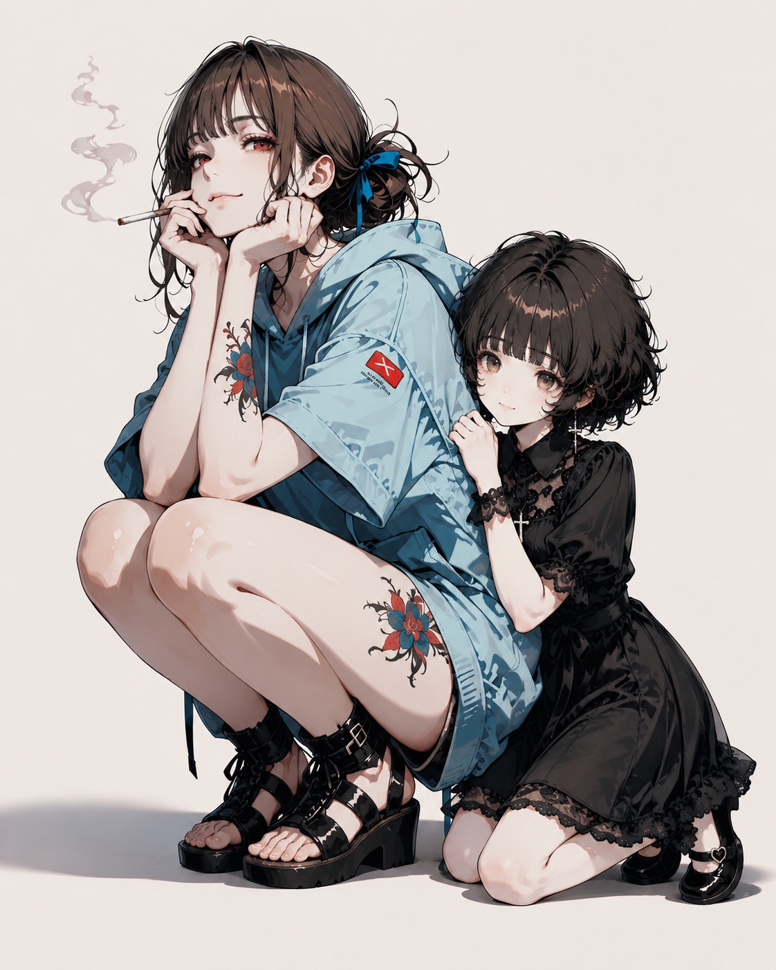 師匠とアフワ