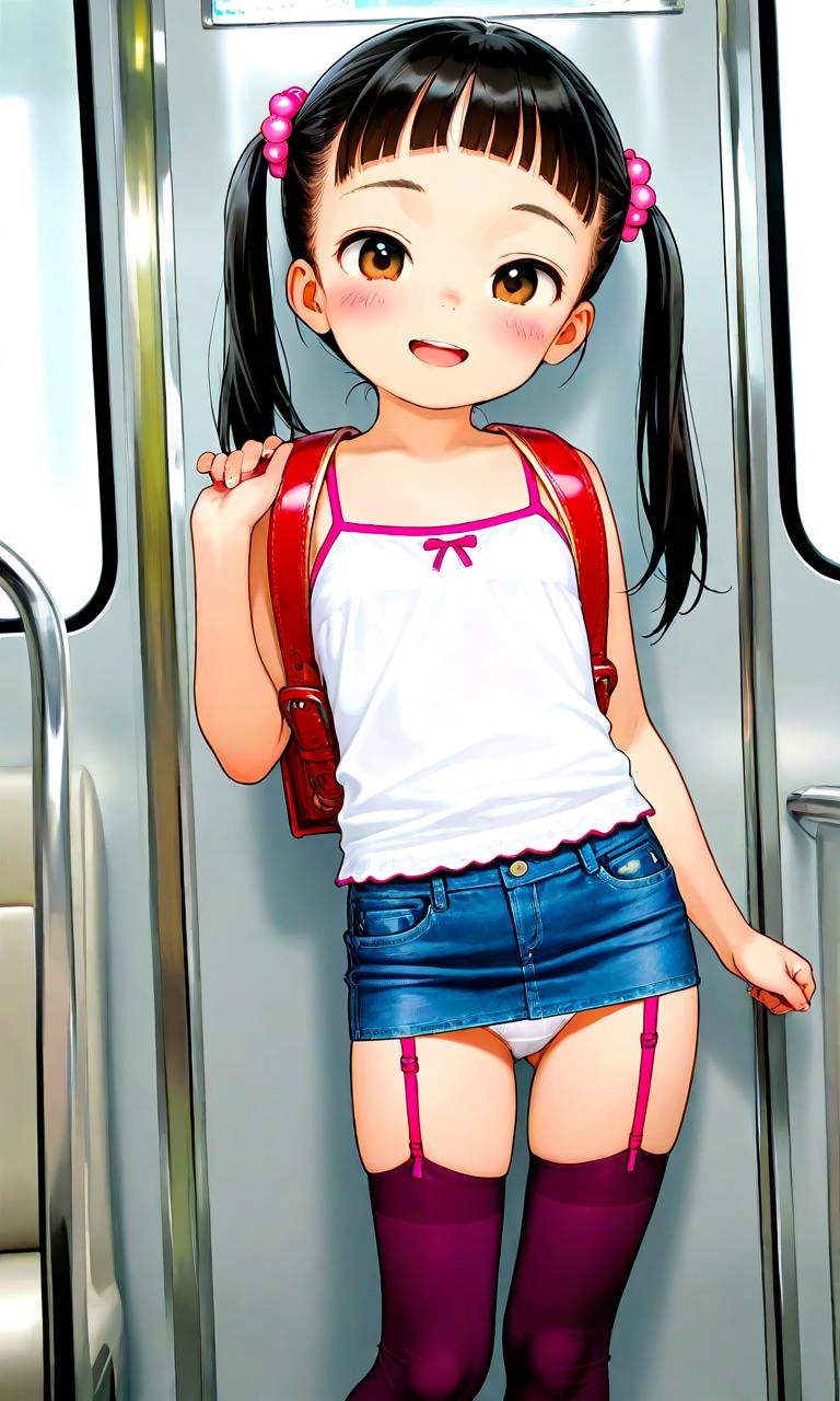 ツインテ子電車