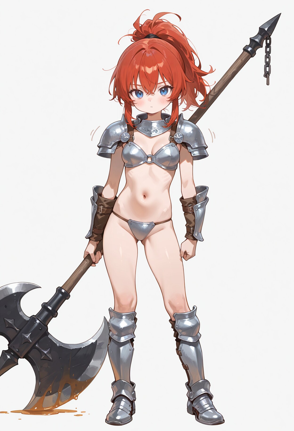 グレートアクスの少女戦士ちゃん