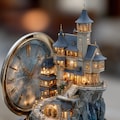 城が飛び出す懐中時計 7枚目
