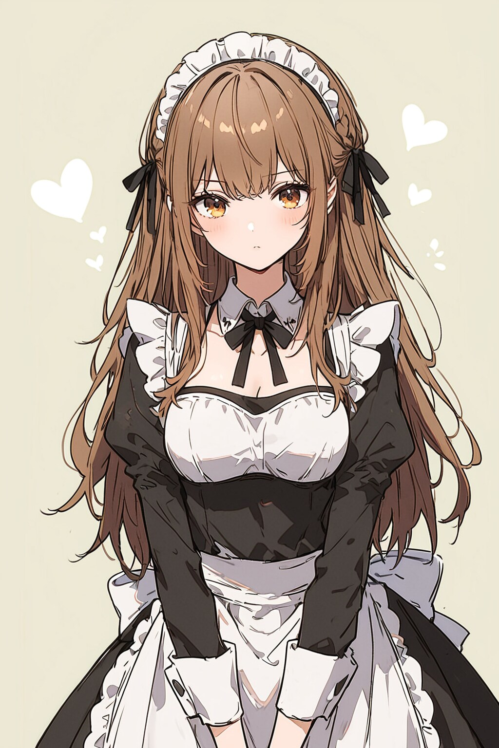 かわいいメイド | の人気AIイラスト・グラビア