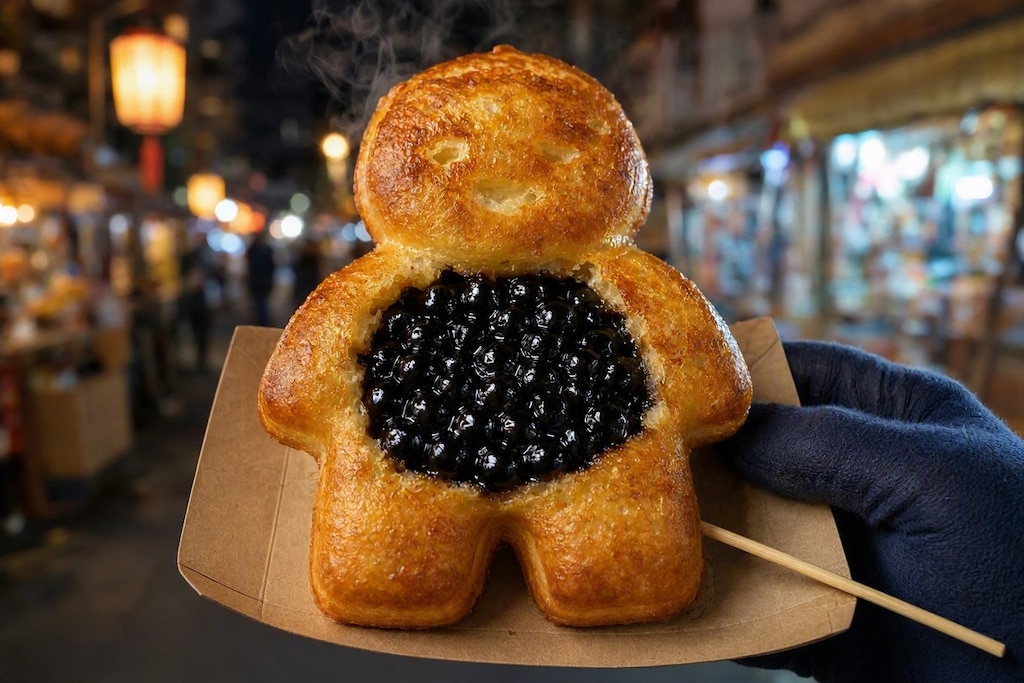 ホットタピオカ人の姿焼き