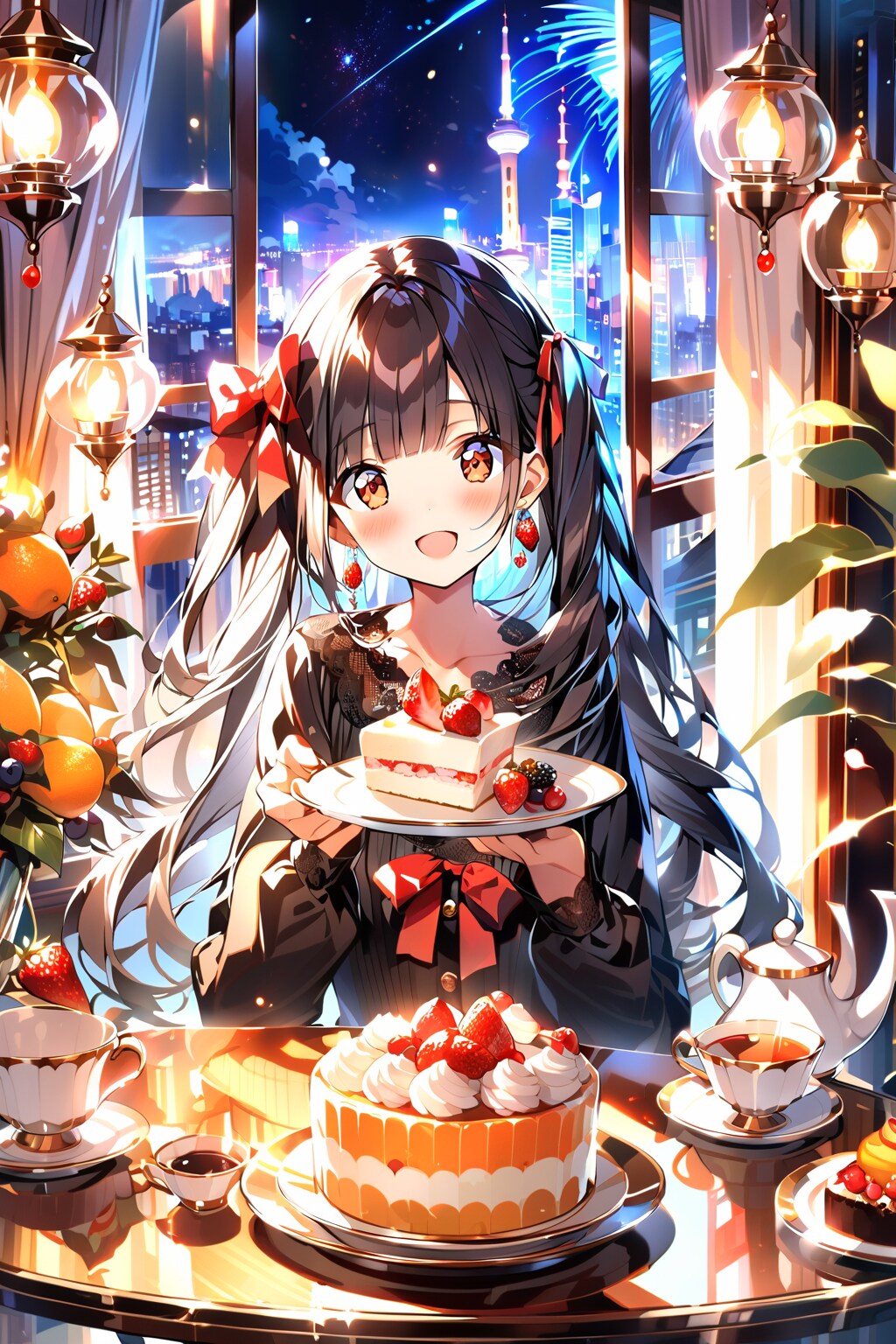 スイーツ | の人気AIイラスト・グラビア