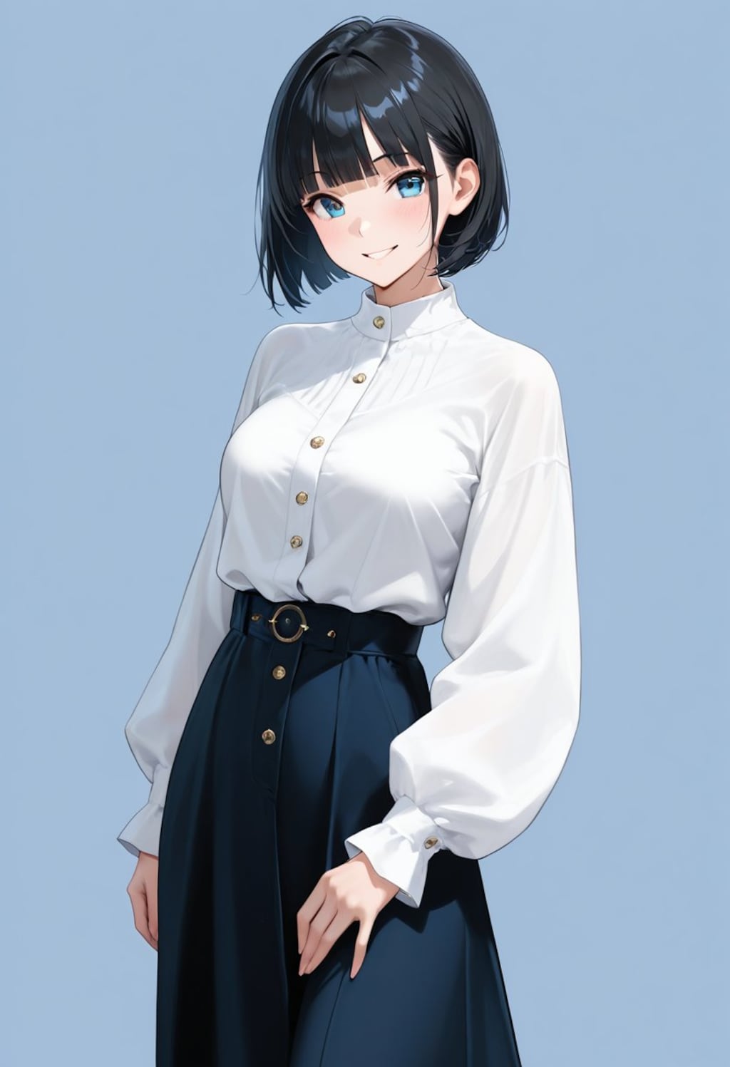 黒髪栞ちゃん