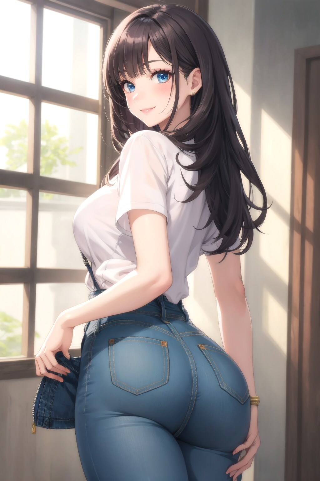 前面で何を開いているのか気になるな | の人気AIイラスト・グラビア