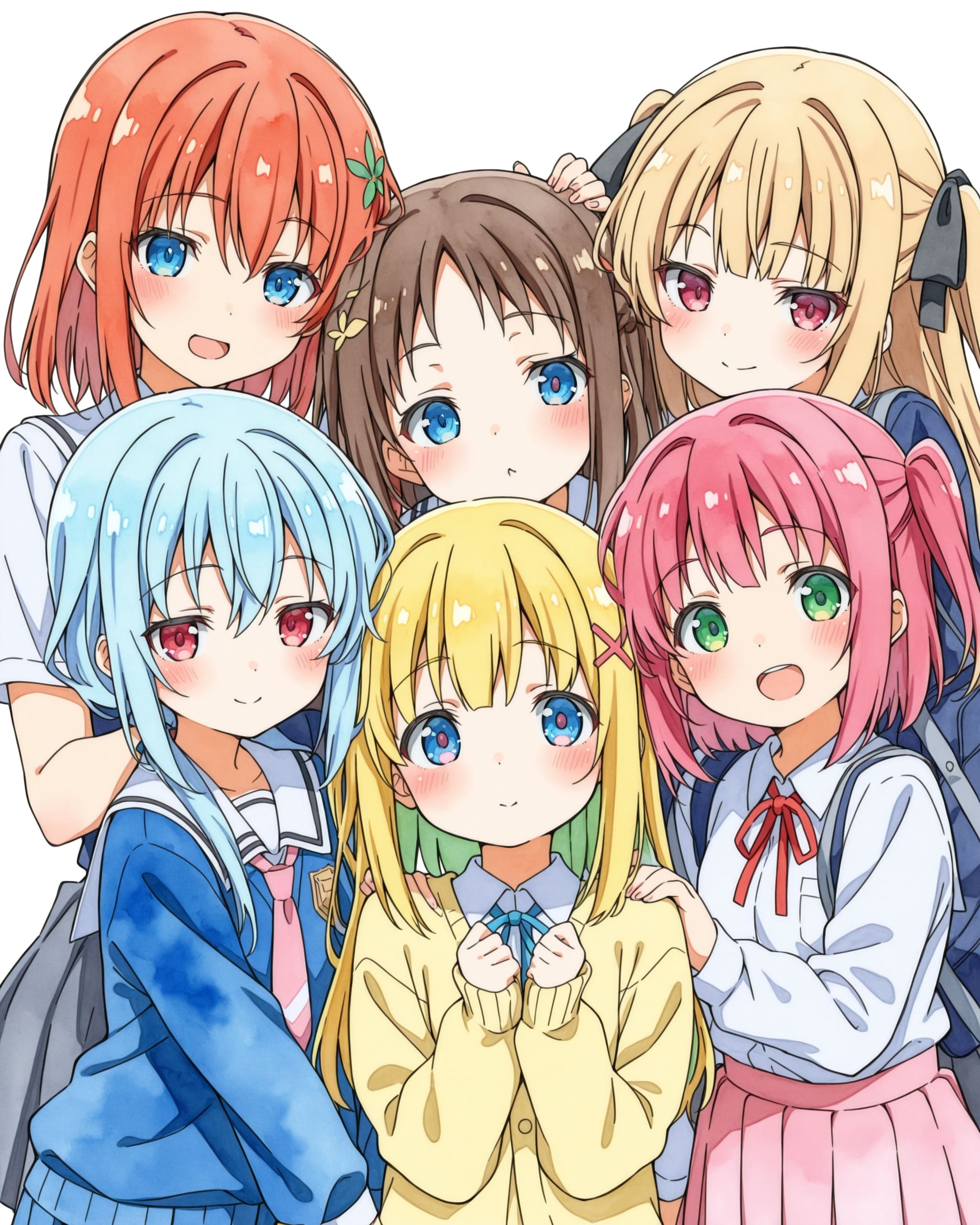 なかよし！ | の人気AIイラスト・グラビア