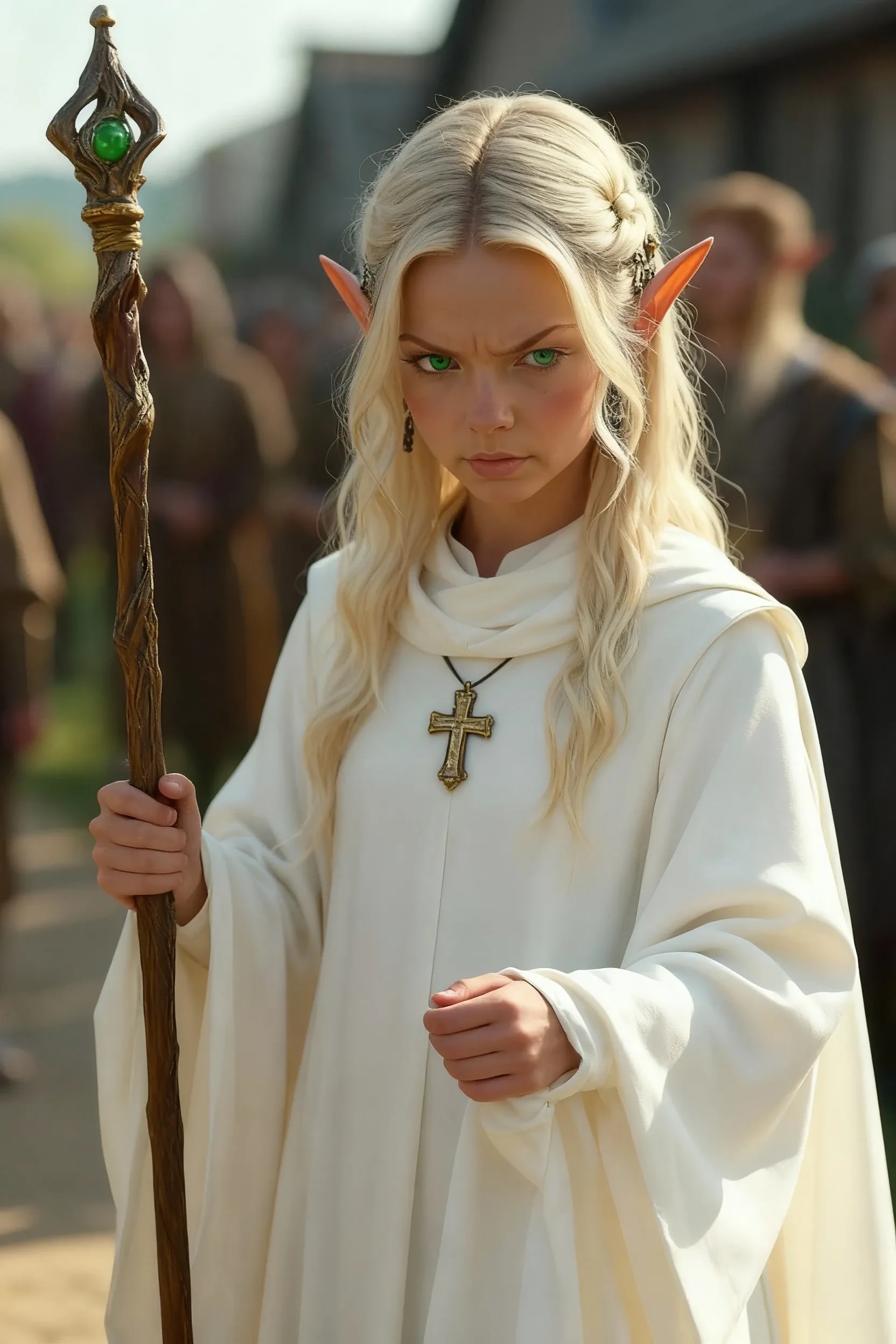 エルフ神官@嫉妬 | の人気AIイラスト・グラビア