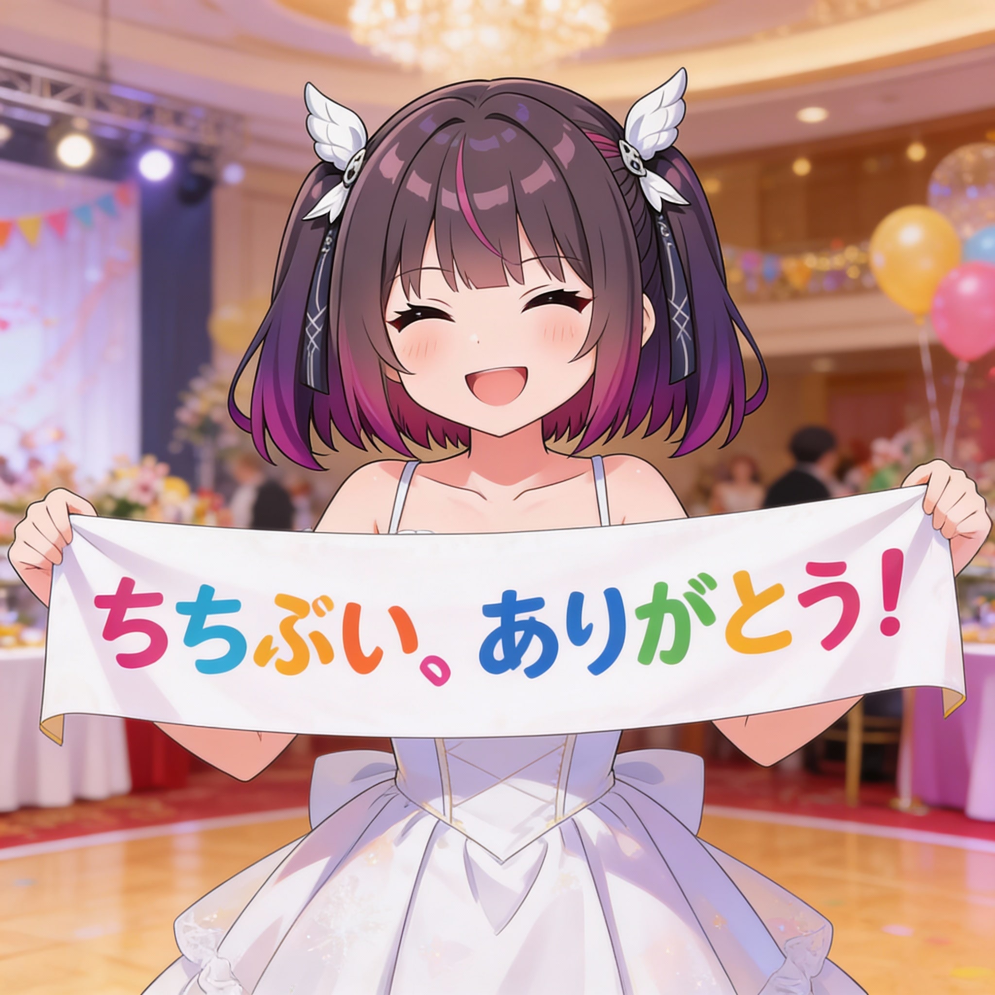 『ちちぷい』に感謝するミテルちゃん | の人気AIイラスト・グラビア