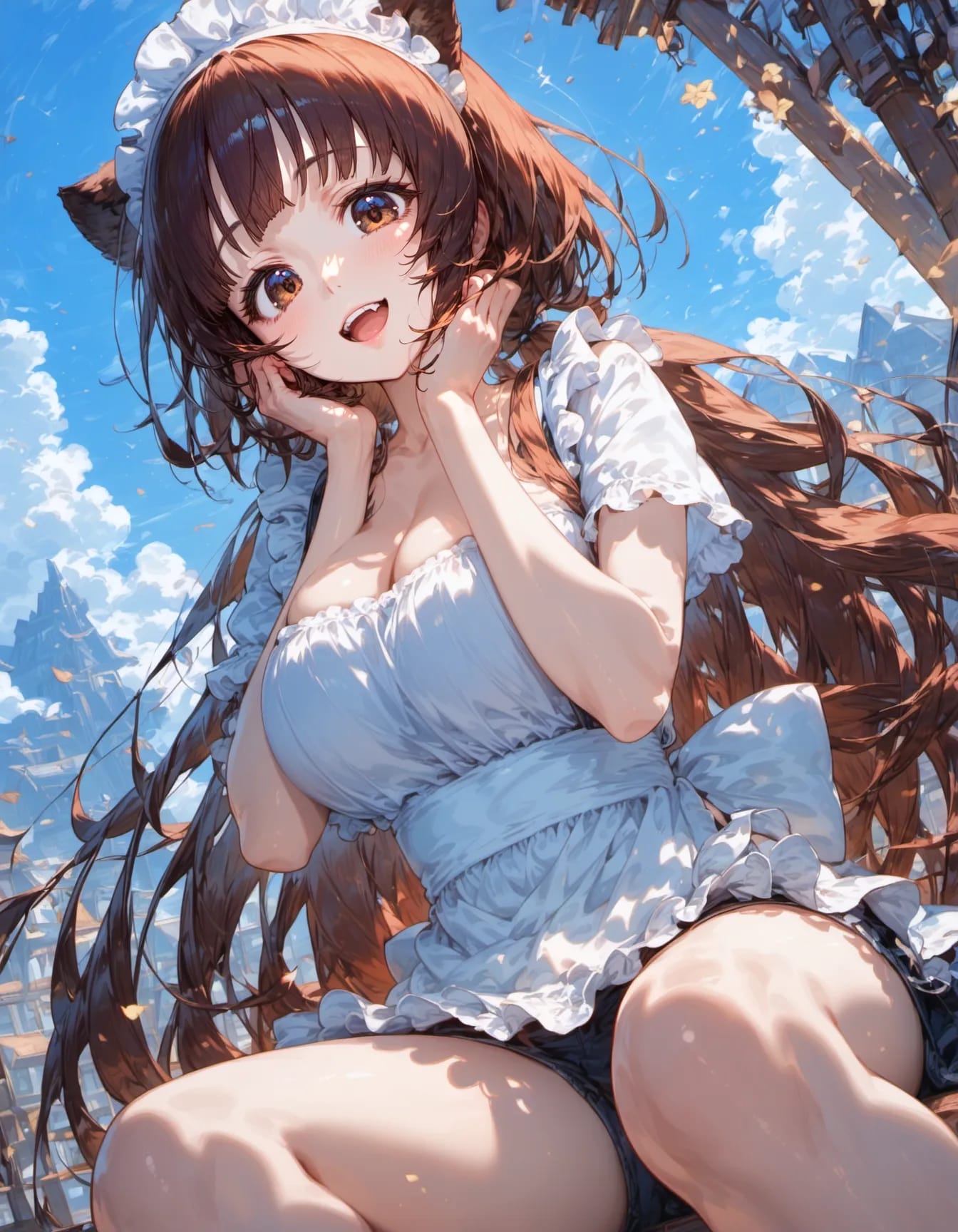 A Smile Sweeter Than the Summer Wind | の人気AIイラスト・グラビア