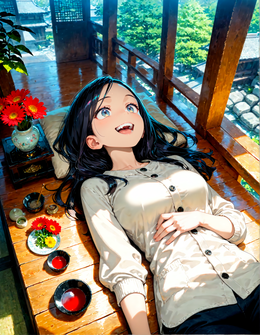 今日はガーベラ記念日。お香の日。ウッドデッキの日。よい歯の日　その６