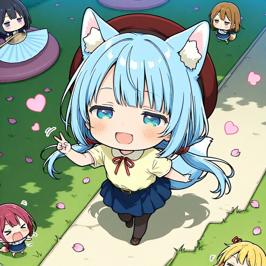 扇子になった-♪。