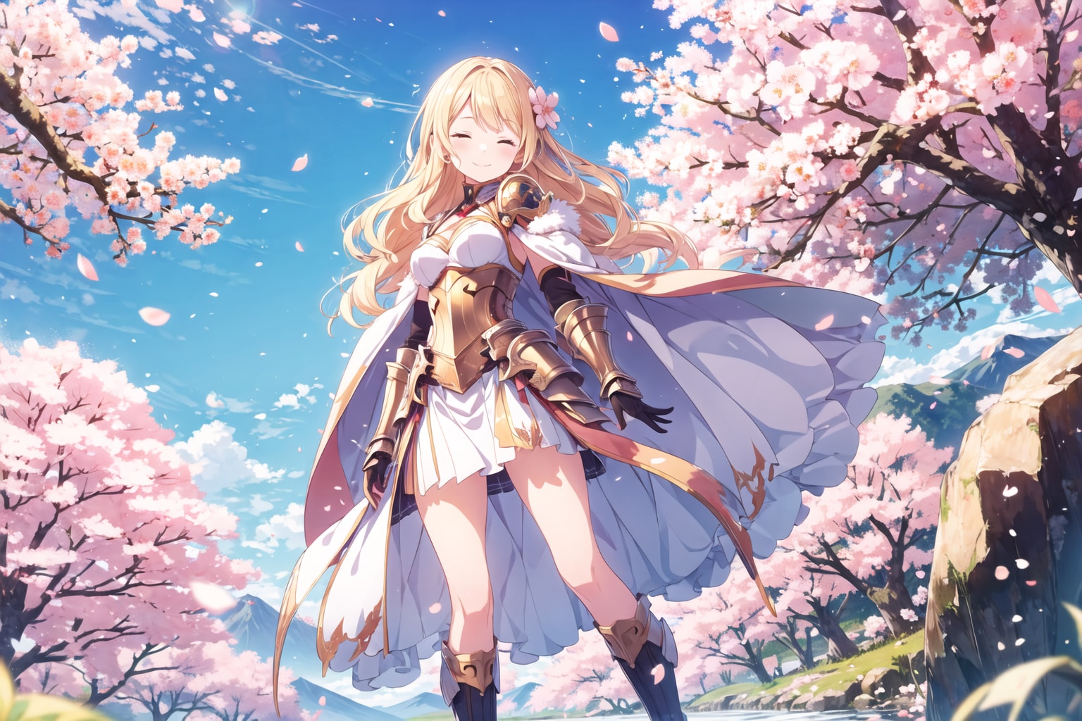 桜と姫様